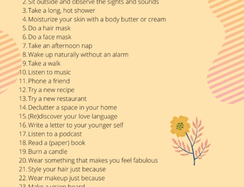 65 Little Ways to Practice Self-Care